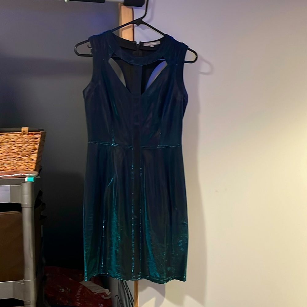 Wow couture size m multi color blue/green